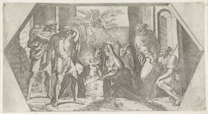 Aanbidding door de herders