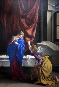 Annunciatie door Orazio Gentileschi