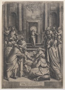 Christus in de tempel
