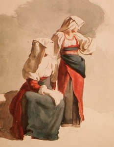 Italiaanse Boerenmeisjes, c.1834
