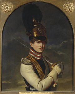 Portret van Graaf Nikita Petrovich Trubetskoy 1804-1886 door Orest Adamovich Kiprensky