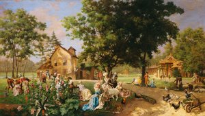 Hameau van Marie Antoinette in Versailles