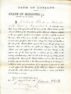 Zweert trouw aan de regering van de Verenigde Staten en de staat Missouri