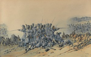 Laatste Stand van de Garde bij de Zandzak Redoute