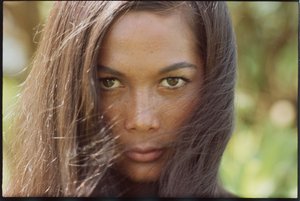 Fotoshoot van actrice Nancy Kwan
