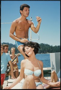 Frankie Avalon en Rosemarie Frankland, 