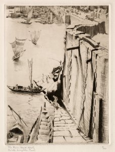 Rivieroever, Oporto door Orville Houghton Peets