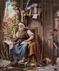 De heer Hans Sachs door Oscar (1857-1929) Rex