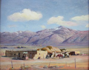 Adobe huis, ca. 1940