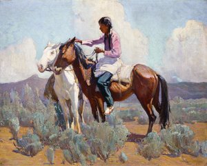 Indiaan te Paard