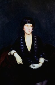 Portret van Alaide Banti door Oscar Ghiglia