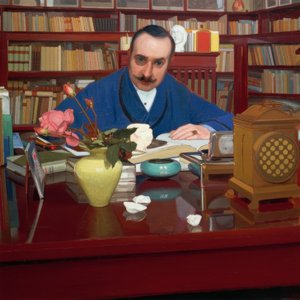 De schrijver en kunstcriticus Ugo Ojetti