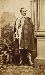 Portret van Otto I, Koning van Griekenland, ca. 1863 door Oscar Kramer
