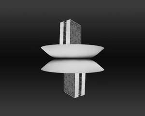 Brasília, Nationaal Congres door Oscar Niemeyer