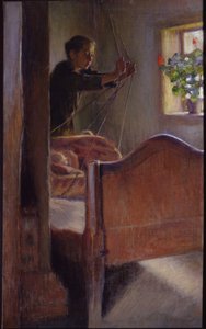 De wieg door Osip Emmanuilovich Braz