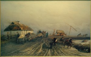 O.Hoffmann, Vroege Lente in Estland door Oskar Hoffmann