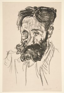 Portret van Dr. Fritz Neuberger door Oskar Kokoschka
