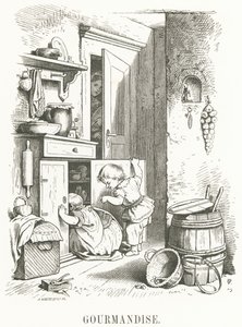 G: Gulzigheid door Oskar Pletsch