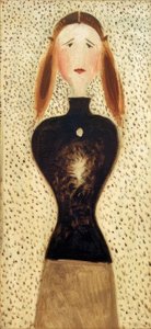 Figuur van voren door Oskar Schlemmer