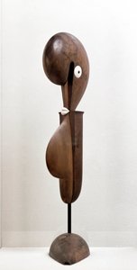 Grof (Houtsnijwerk) door Oskar Schlemmer