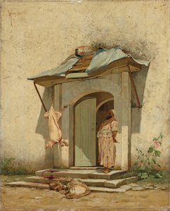 Een Ottomaanse slager, 1878 door Osman Hamdi Bey