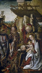 De Aanbidding der Wijzen, ca. 1490-1499