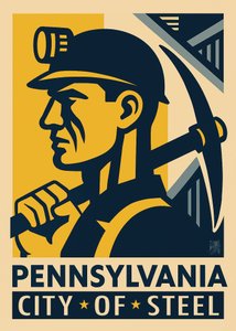 Steel City Miner door Osvaldo Russo