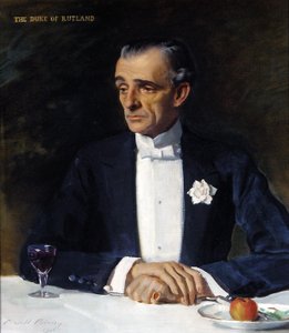 John Manners, 9e hertog van Rutland door Oswald Hornby Joseph Birley