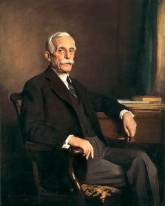 Portret van W. Andrew. W. Andrew is de oprichter van de National Gallery of Art in Washington. Schilderij door Sir Oswald Hornby Joseph Birley (1880-1952). 1933. Washington. National Gallery of Art, Washington.