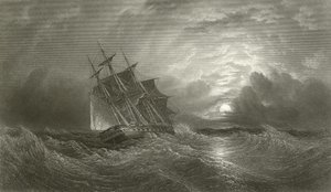 HMS Galatea op een Cruise