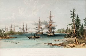 De Åland-eilanden op 22 juli 1854, 1855