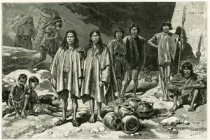 Typen Indianen van de Cordilleres van Ecuador door Oswaldo Tofani