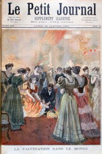 Vaccinatie tegen Pokken, Parijs, 1894 door Oswaldo Tofani