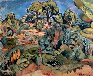 Bomen in Cassis, 1909
