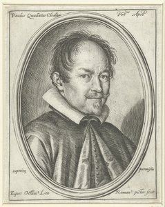 Portret van de componist Paolo Quagliati ca. 1555-1628, 1623