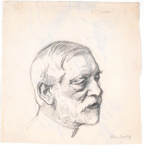 Hoofd van brouwer J.C. Jacobsen