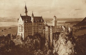 Beiers koningskasteel Neuschwanstein, nabij Füssen