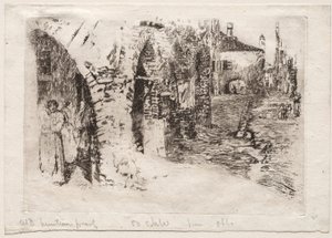 Chioggia, 1880 door Otto H. Bacher