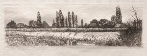 Korenveld, 1879 door Otto H. Bacher