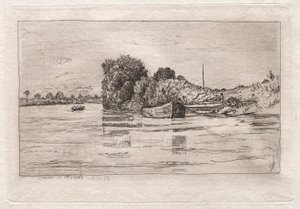Donau bij Walhalla, 1879