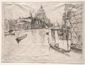 Ingang van het Grote Kanaal, Venetië