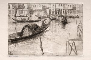 Etsen van Venetië: Traghetto San Felice
