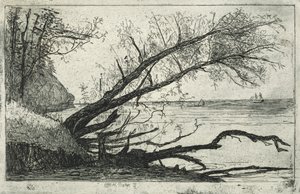 Oever van het Meer, Cleveland door Otto H. Bacher