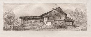 Oude molen aan de Donau, 1879 door Otto H. Bacher
