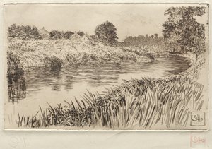 Aan de Bronx, 1906 door Otto H. Bacher