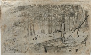 Kleine studie van bomen, 19e-20e eeuw