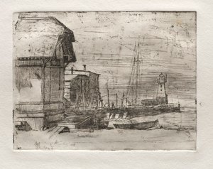 West Pier, 1878 door Otto H. Bacher