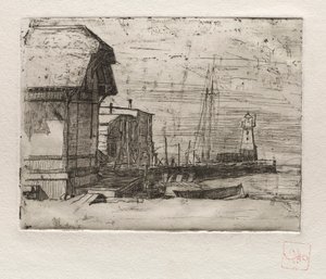 West Pier, 1878 door Otto H. Bacher