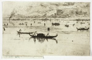 Laguna Veneta door Otto Henry Bacher