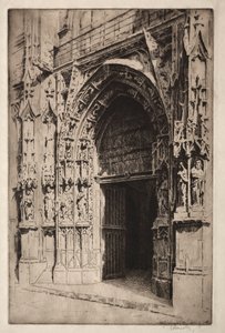 Portail Central, Eglise St. Merri, Parijs